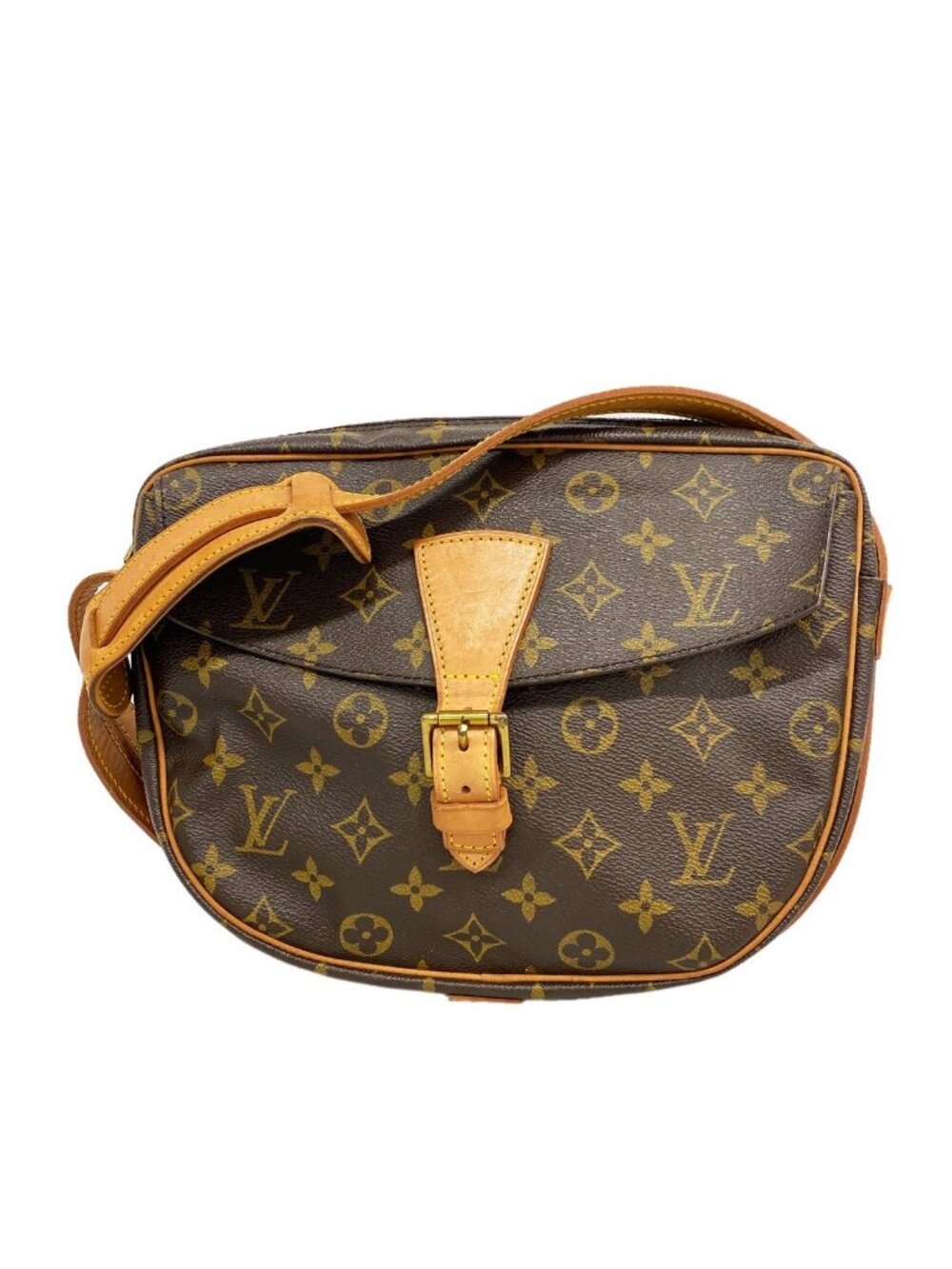 Louis Vuitton Shoulder Bag Monogram Jeune Fille GM Brown